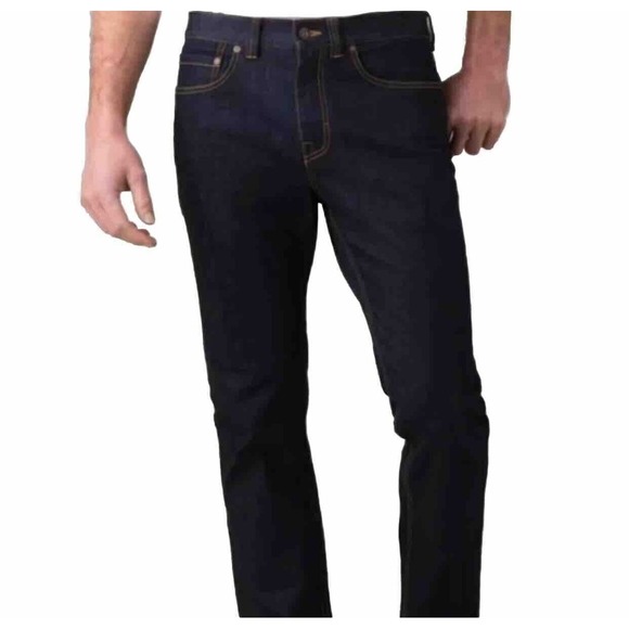 PRANA FEENER STRAIGHT FIT JEANS Men's 28 X 36 DARK WASH‎ DENIM STRETCH - Picture 1 of 8